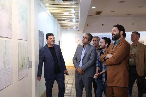 افتتاح نمایشگاه هنرجویان جشنواره هنرهای تجسمی جوانان ایران