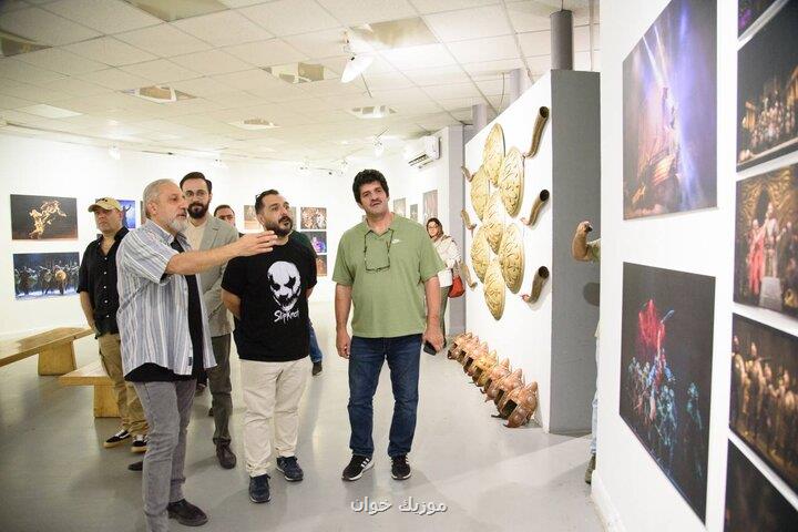 رسول خادم نمایشگاه تن پوش پهلوان را افتتاح نمود