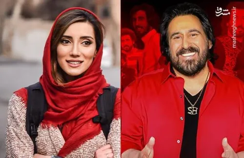 شهرام شب پره و صدف بیوتی گنگ تبلیغاتی فیلیمو