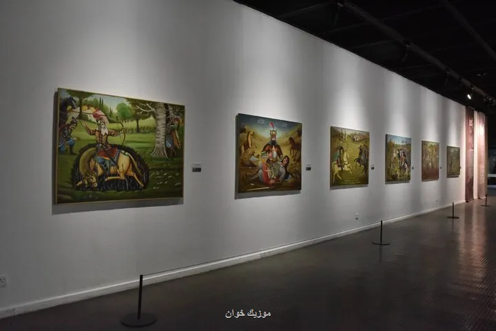 نمایشگاه موزه راه اندازی شد قهرمانان شاهنامه و کربلا در خدمت عدالت خواهی