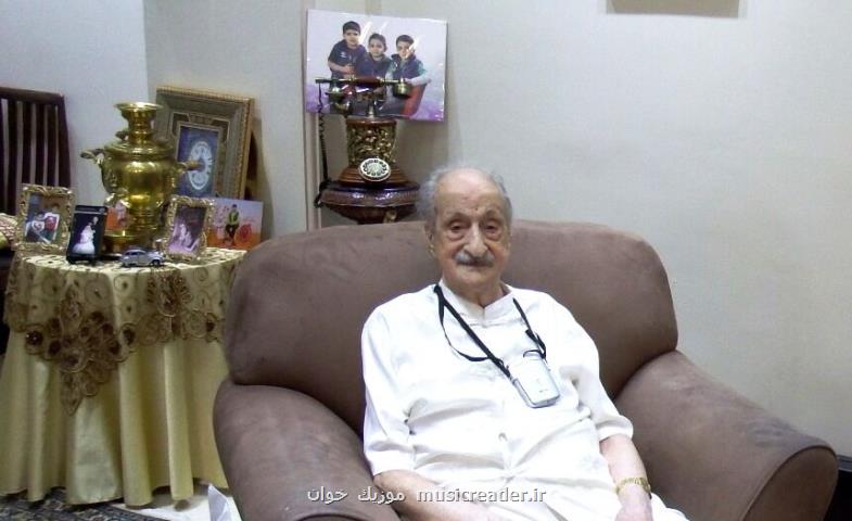 ساعت سعد به عبدالوهاب شهیدی خواننده پیشكسوت موسیقی رسید